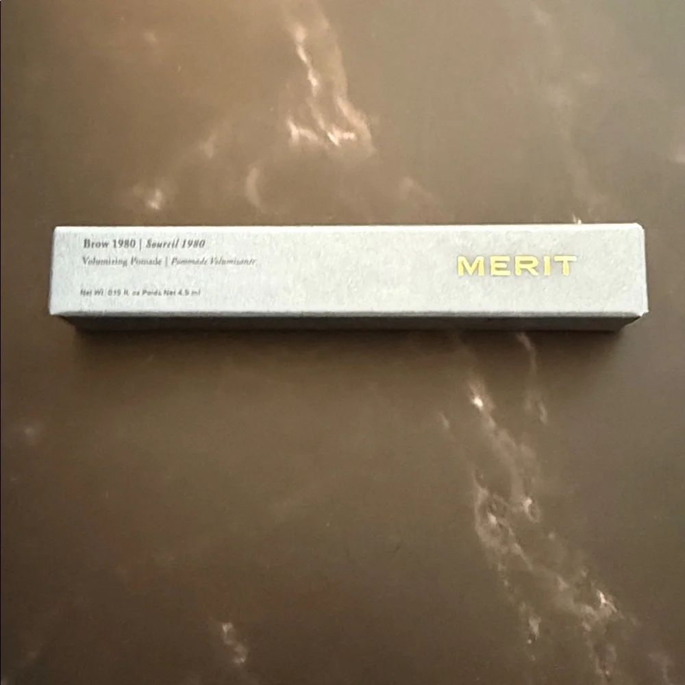 Merit Beauty Brow 1980 Volumizing Pomade - TAUPE